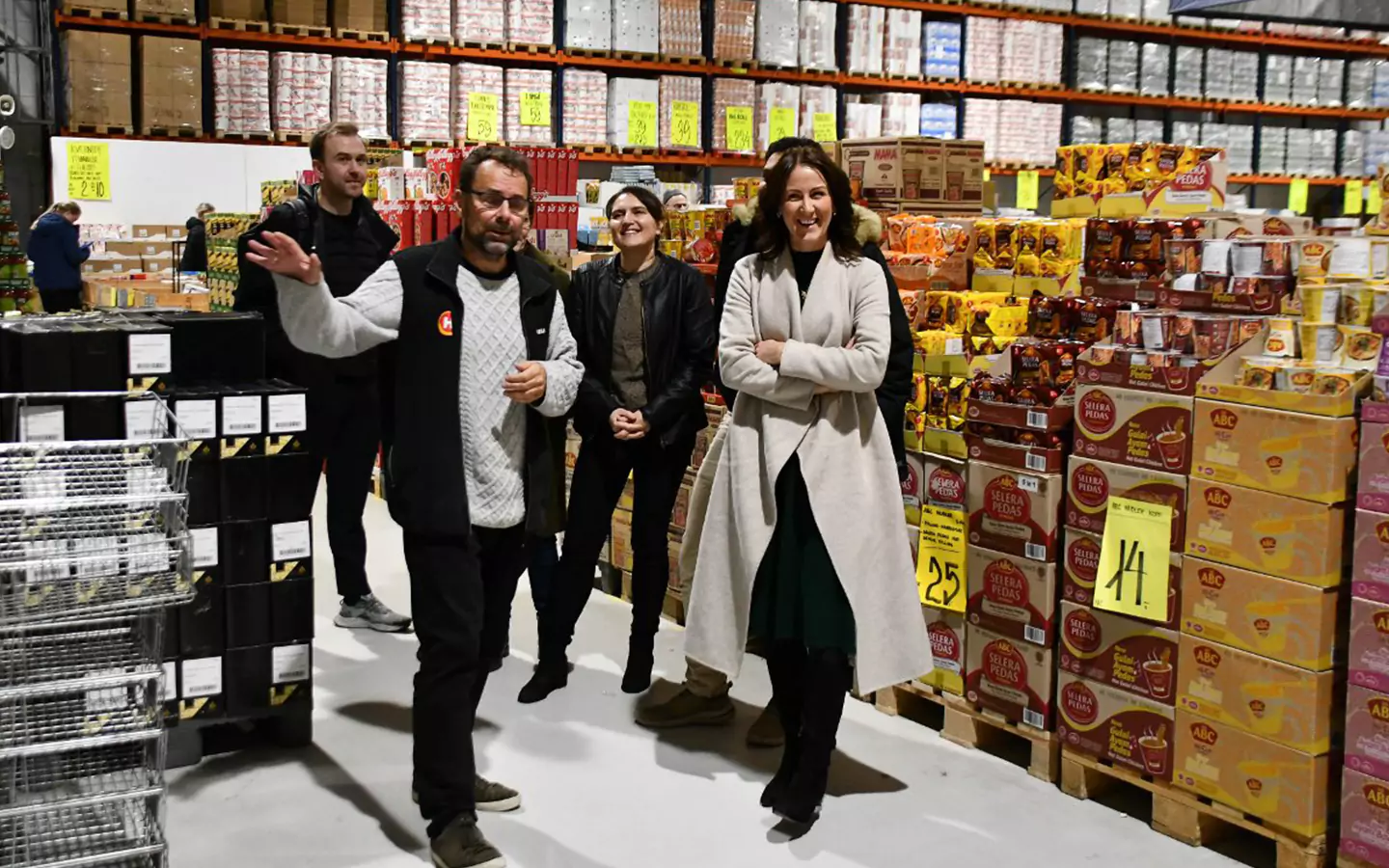 Statsrådsbesøk hos Havaristen